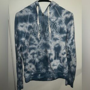 Blue and white Aeropostale sweater